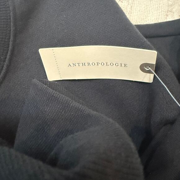 Anthropologie Maeve XL Ruth Bonne Année Varsity Crew sweatshirt SP 2752 - Picture 9 of 11